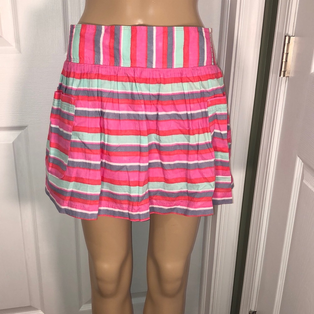 Aerie Pink Print Skirt L